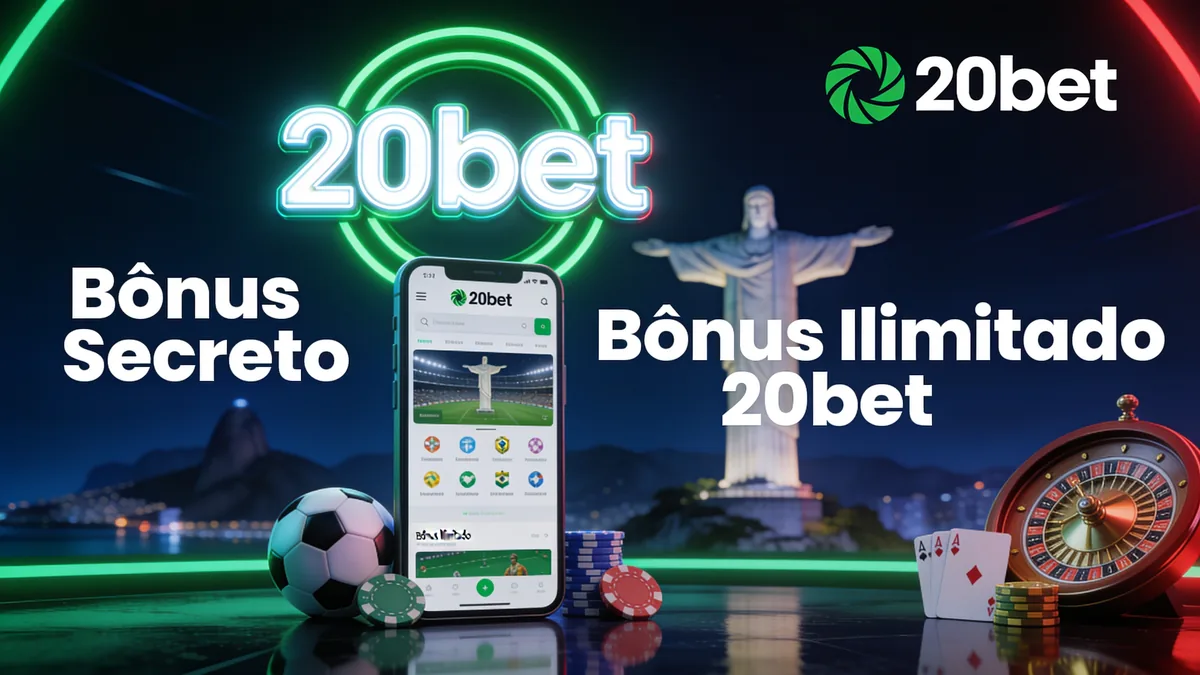 Bônus Secreto e Bônus Ilimitado 20bet para jogadores no Brasil