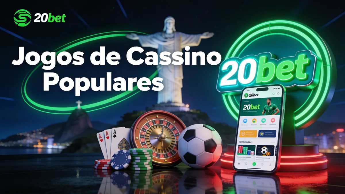 Jogos de Cassino Populares — 20bet no Brasil